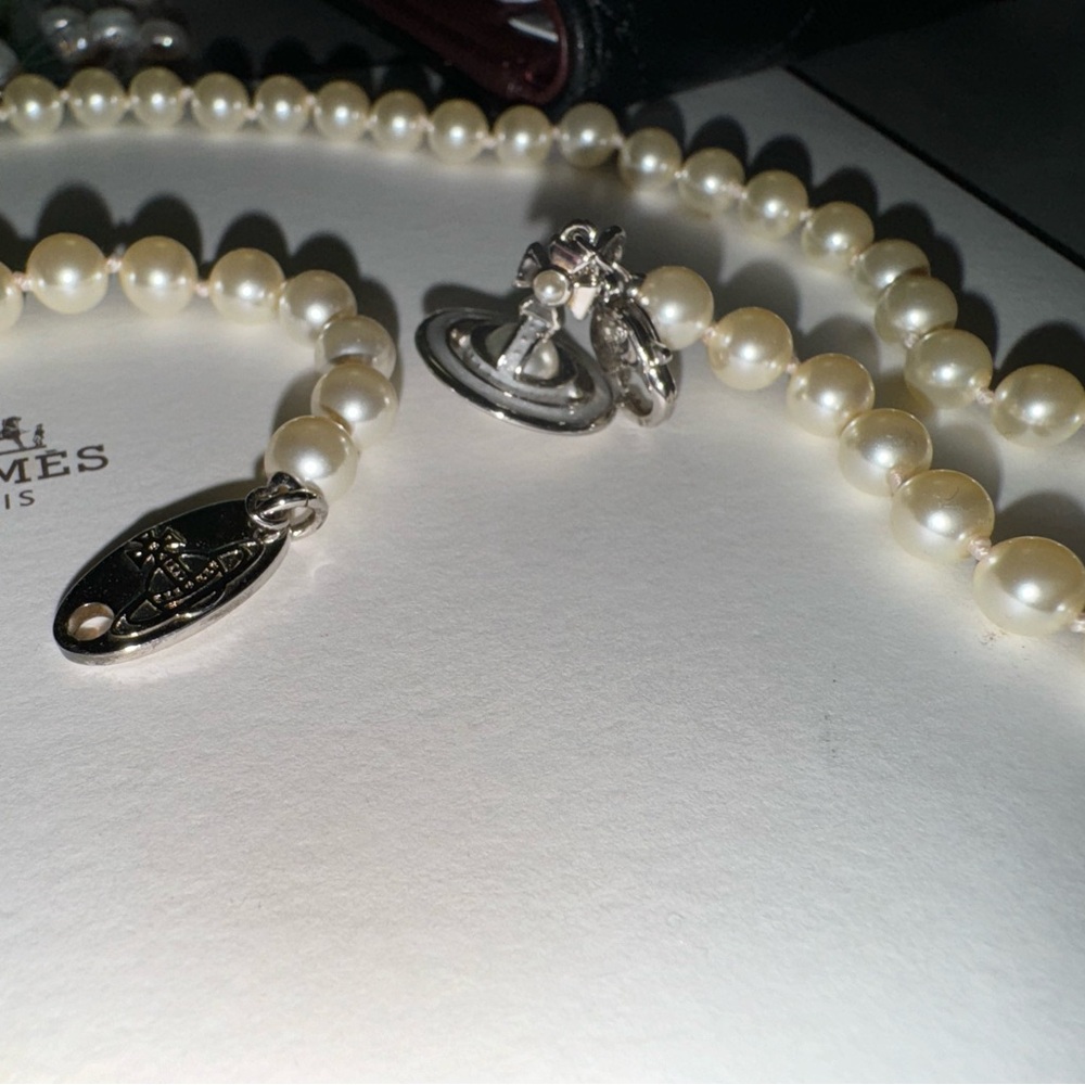 Vivienne Westwood pearl necklace